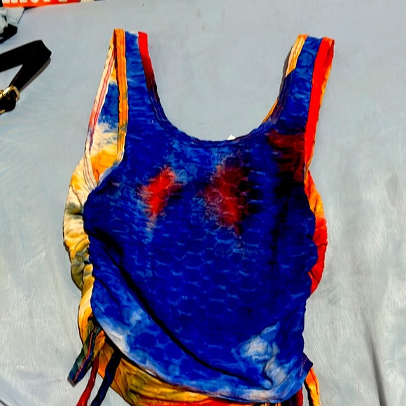 Colorful teen crop top - Picture 2 of 3